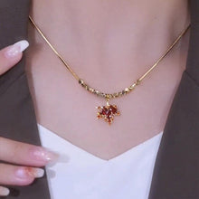 Load image into Gallery viewer, Red Maple Leaf Jewelry