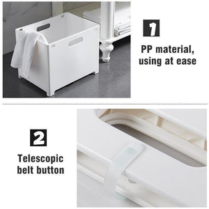 Punch-Free Folding Storage Basket