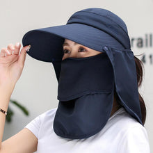 Load image into Gallery viewer, Detachable UPF50 Sun Hat Mask