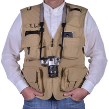 Load image into Gallery viewer, Outdoor Lightweight Mesh Fabric Vest with 16 Pockets