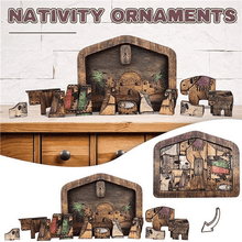 Load image into Gallery viewer, Wooden Jesus Puzzles Set