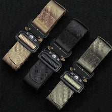 Load image into Gallery viewer, Military Style Tactical Nylon Belt