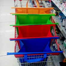 Load image into Gallery viewer, Supermarket Trolley Shopping Bag Thermal Bag(4 pcs)