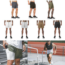 Load image into Gallery viewer, 2 in 1 Secure Pocket Fitness Shorts