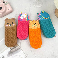 Load image into Gallery viewer, Cartoon Silicone Decompression Stationery Box