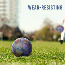 Load image into Gallery viewer, Reflective Luminous Soccer Ball
