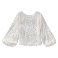 Load image into Gallery viewer, Round Neck Fluffy Pullover