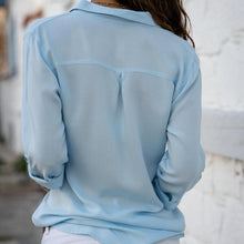 Load image into Gallery viewer, V-Neck Chiffon Shirt