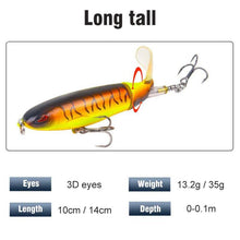 Load image into Gallery viewer, Fishing Lures with Propeller Tractor