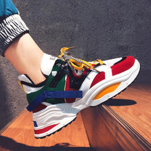 Load image into Gallery viewer, Fashion Chunky Sneakers Platform Lace Up Dad Shoes for Walking
