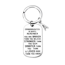 Load image into Gallery viewer, SANK®To My Grandson Granddaughter Son Daughter Gift Lettering Keychain