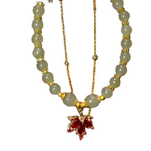 Load image into Gallery viewer, Red Maple Leaf Jewelry