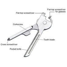Load image into Gallery viewer, 6 in 1 Outdoor Multi-function Tool
