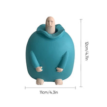 Load image into Gallery viewer, Little Blue Middle Finger Ornament