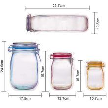 Load image into Gallery viewer, Jar Zipper Bags