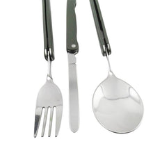 Load image into Gallery viewer, Hirundo Camping Foldable Cutlery Set