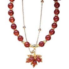 Load image into Gallery viewer, Red Maple Leaf Jewelry
