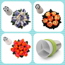 Load image into Gallery viewer, Stainless steel spout set (13 pieces) for cupcakes and cake decoration action