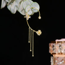 Load image into Gallery viewer, Butterfly Tassel Style Zircon Earrings