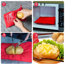 Load image into Gallery viewer, Microwave Potato Cooker Bag