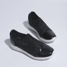 Load image into Gallery viewer, Women Woven Mesh Flat Shoes