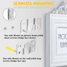 Load image into Gallery viewer, Stainless Steel Interlock Hanging Buckle