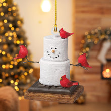 Load image into Gallery viewer, Funny Snowman Christmas Tree Pendant