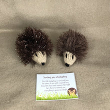 Load image into Gallery viewer, Mini Knitted Hedgehog Decoration