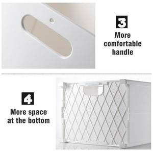 Punch-Free Folding Storage Basket