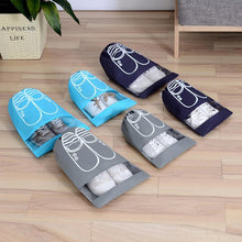 Load image into Gallery viewer, Travel Shoe Storage Drawstring Bags (6 PCs)