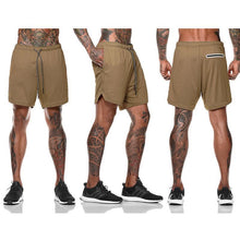 Load image into Gallery viewer, 2 in 1 Secure Pocket Fitness Shorts
