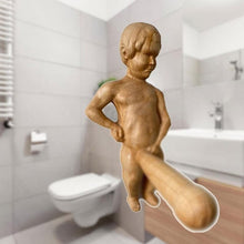 Load image into Gallery viewer, Funny Wood Toilet Roll Holder