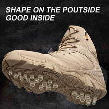Load image into Gallery viewer, Army Male Desert Outdoor Hiking Boots Landing Tactical Military Shoes