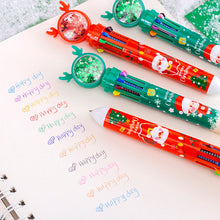Load image into Gallery viewer, Cute Christmas Glitter Ballpoint Pens