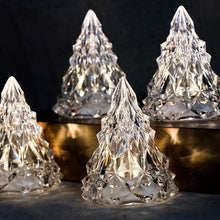 Load image into Gallery viewer, Mini LED Kristall Weihnachtsbaum Nachtlicht