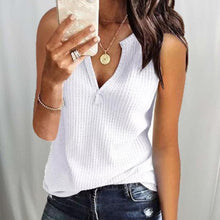 Load image into Gallery viewer, Summer V Neck Soft Cozy Vest