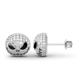 JACK SKULL METAL SKULL EARRINGS