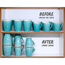 Load image into Gallery viewer, Coffee Mug Organizers and Storage, (6pk)