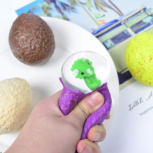 Dinosaur Egg Squeezable Stress Relief Toy Ball