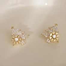 Load image into Gallery viewer, 🎄EARLY CHRISTMAS SALE🎄 Rotatable Christmas tree earrings