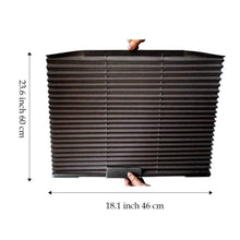 Load image into Gallery viewer, Car Window Sun Shade Curtain With 3M Adhesive, Black