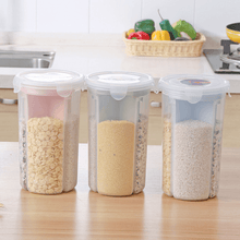 Load image into Gallery viewer, Rotating Kitchen Storage Tank Dry Food Storage Containers Cereal Storage
