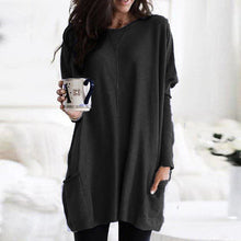 Load image into Gallery viewer, Long Sleeve Casual Pocket T-Shirt