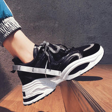 Load image into Gallery viewer, Fashion Chunky Sneakers Platform Lace Up Dad Shoes for Walking