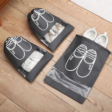 Load image into Gallery viewer, Travel Shoe Storage Drawstring Bags (6 PCs)