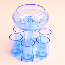 Load image into Gallery viewer, 6 Shot Glass Dispenser and Holder