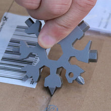 Load image into Gallery viewer, Saker® 18-in-1 stainless steel snowflakes multi-tool