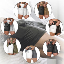 Load image into Gallery viewer, 2 in 1 Secure Pocket Fitness Shorts
