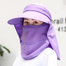 Load image into Gallery viewer, Detachable UPF50 Sun Hat Mask