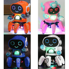 Load image into Gallery viewer, Electric Singing Dancing Lighting Robot Toy